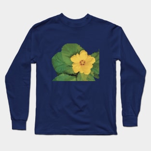 Pua 'Ilima, Hawaiian Flower Long Sleeve T-Shirt